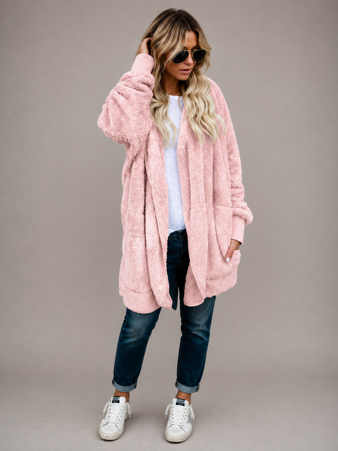 Scarlett | Soft Fleece Cardigan