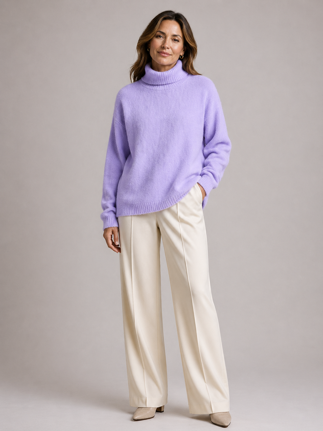 Grace | Soft Knit Turtleneck Jumper