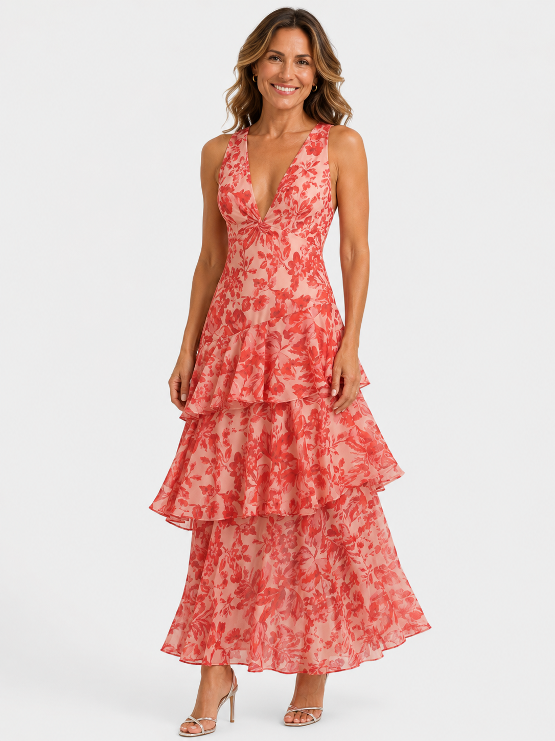 Ellery | Graceful Watercolour Maxi Dress