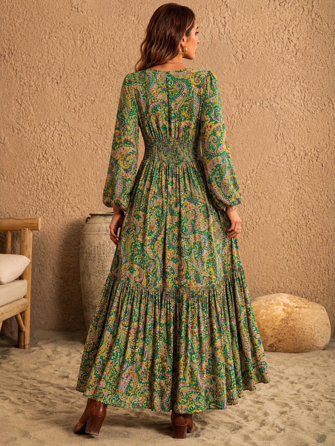 Paolina | Bohemian Maxi Dress