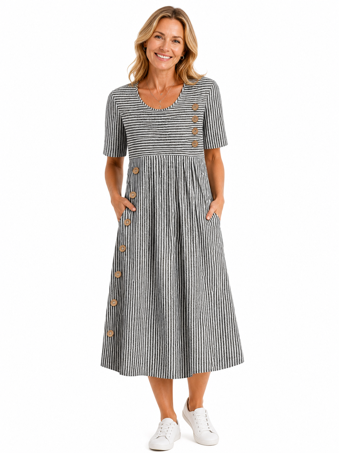 Belle | Striped Summer Dress