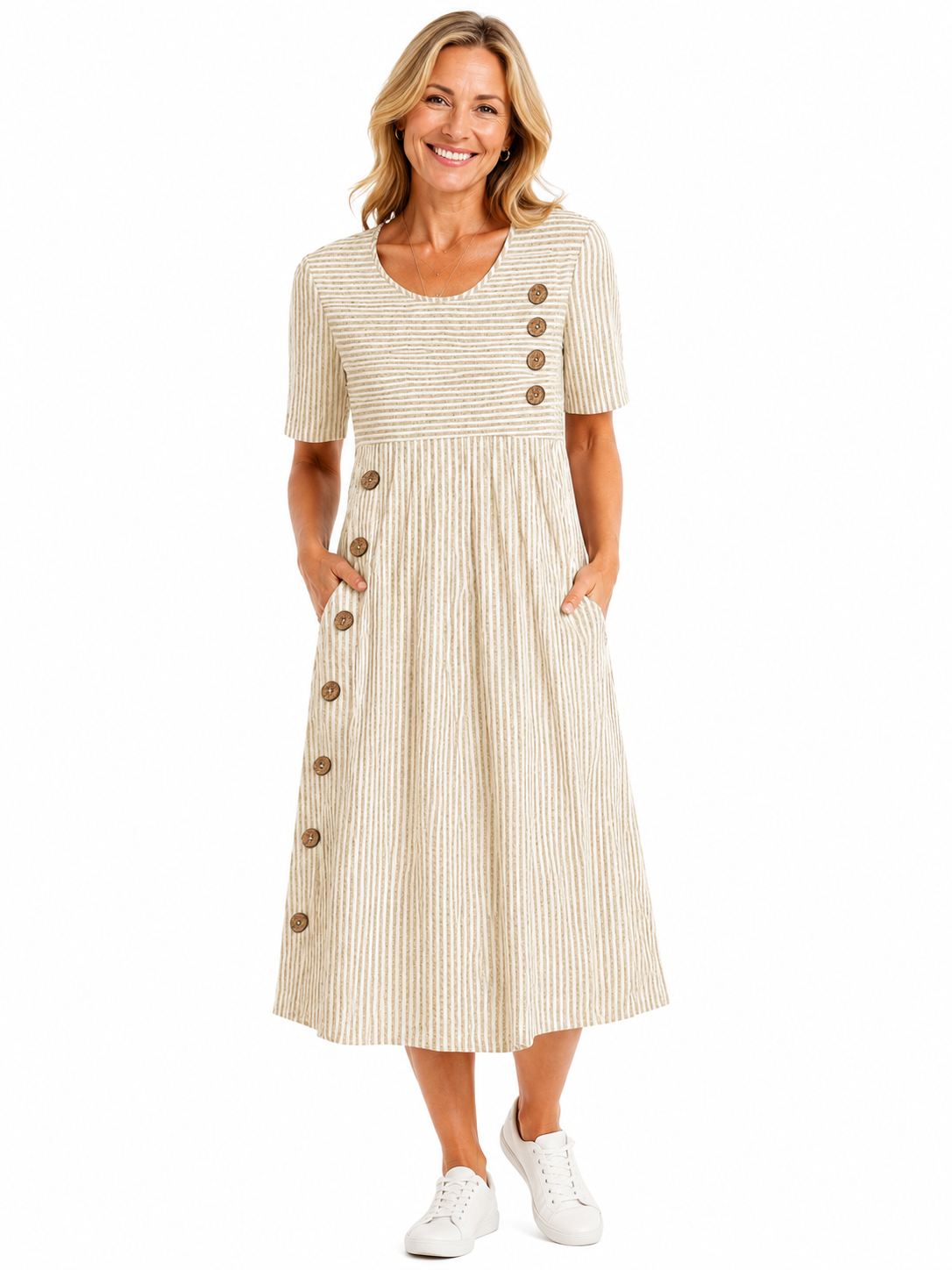 Belle | Striped Summer Dress