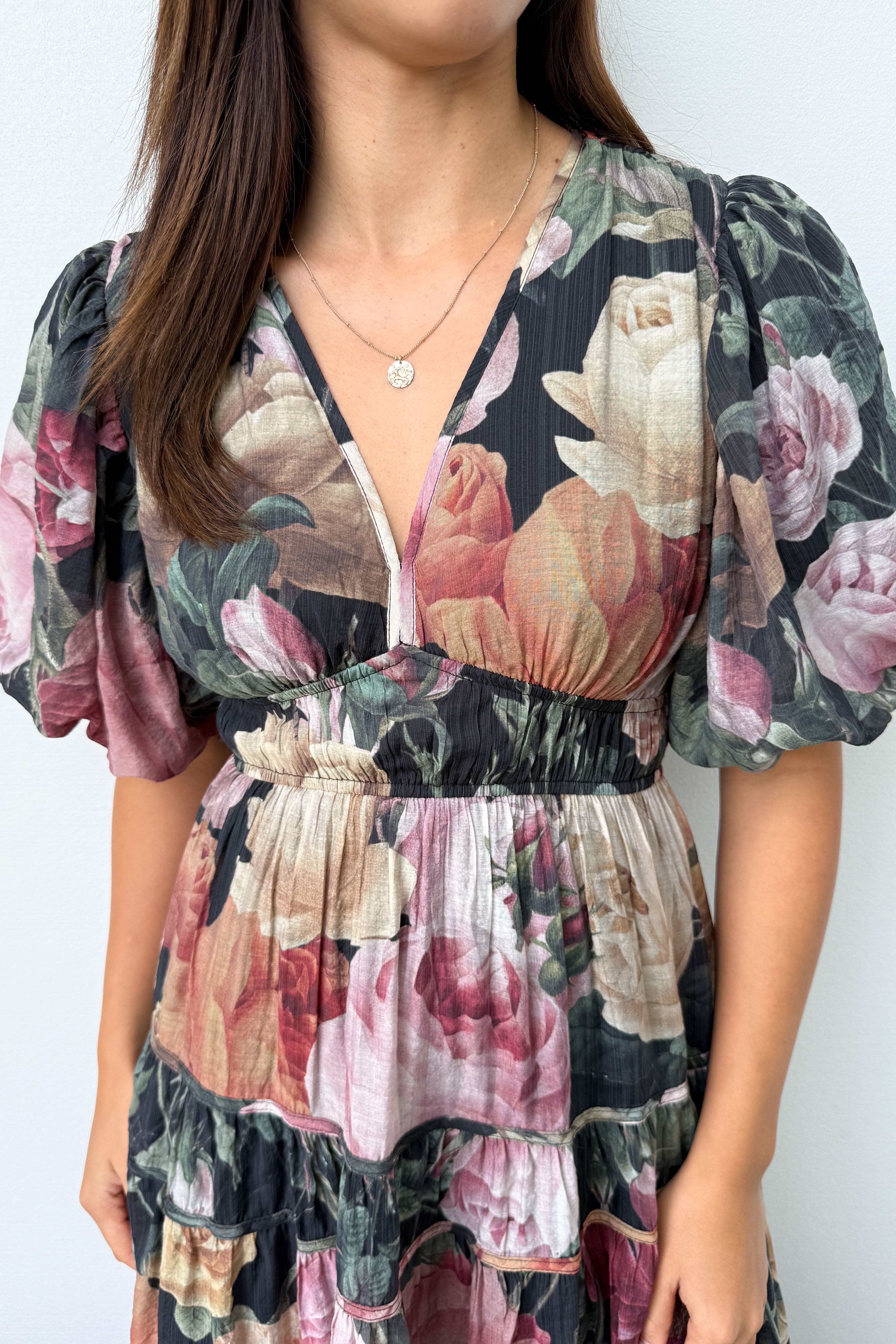Violet | Vintage Floral Dress