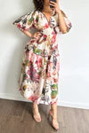 Violet | Vintage Floral Dress