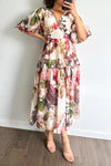 Violet | Vintage Floral Dress