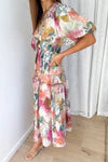 Violet | Vintage Floral Dress