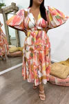 Violet | Vintage Floral Dress
