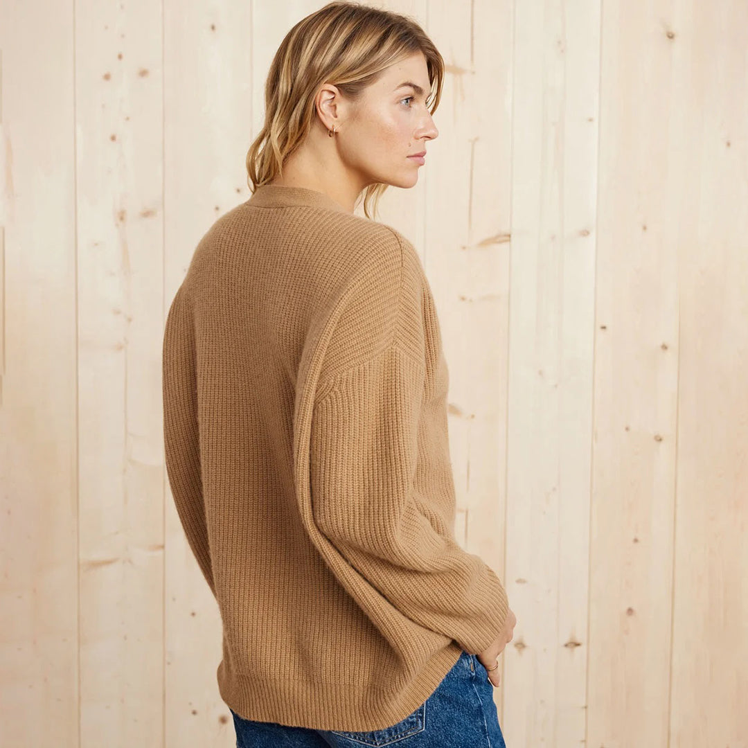 Cecile | Oversized Cashmere Cardigan