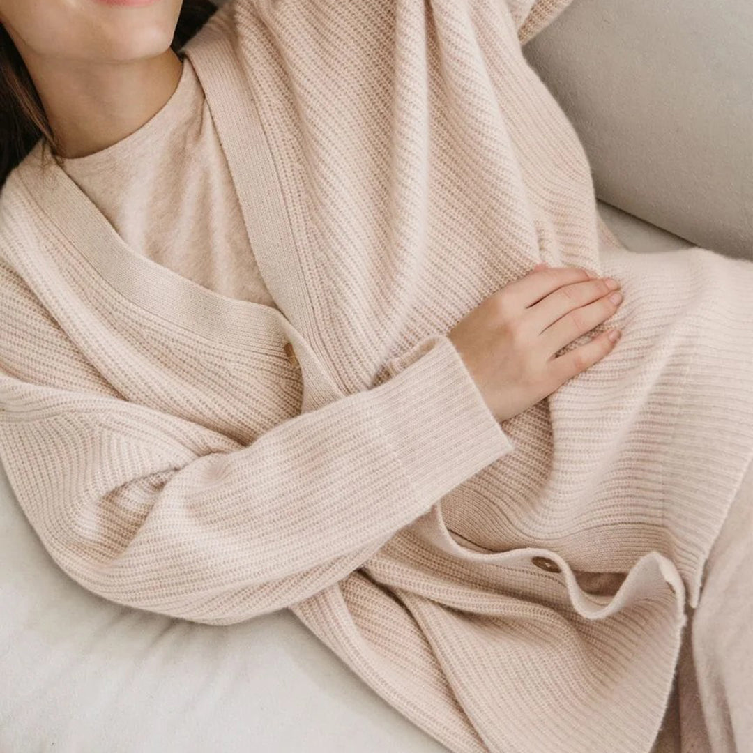 Cecile | Oversized Cashmere Cardigan