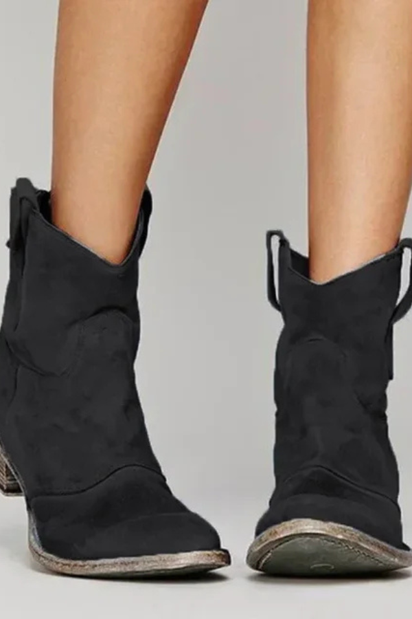 PALOMA |  VINTAGE WESTERN ANKLE BOOTS