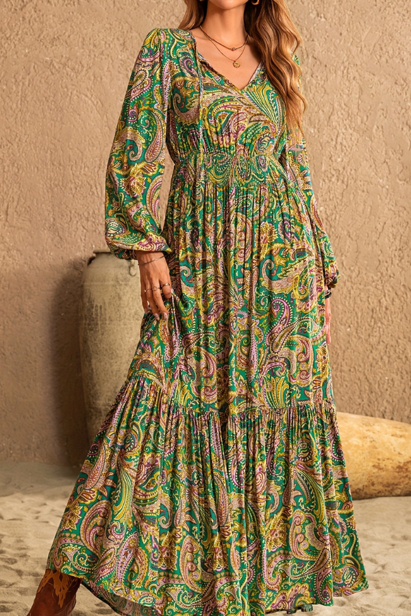 Paolina | Bohemian Maxi Dress