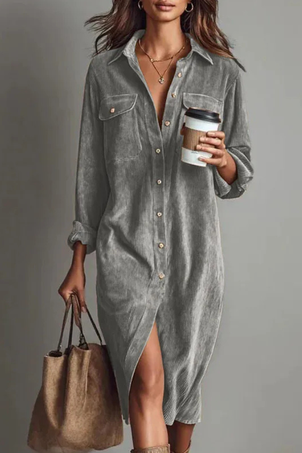 Katniss| Autumn Long Sleeve Dress