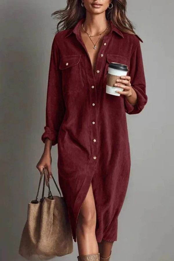 Camellia | Autumn Long Sleeve Dress