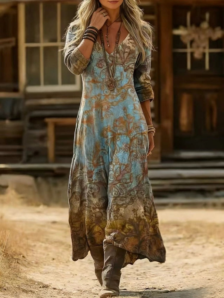 Galeana | Vintage Bohemian Dress