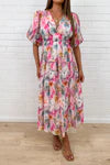 Violet | Vintage Floral Dress