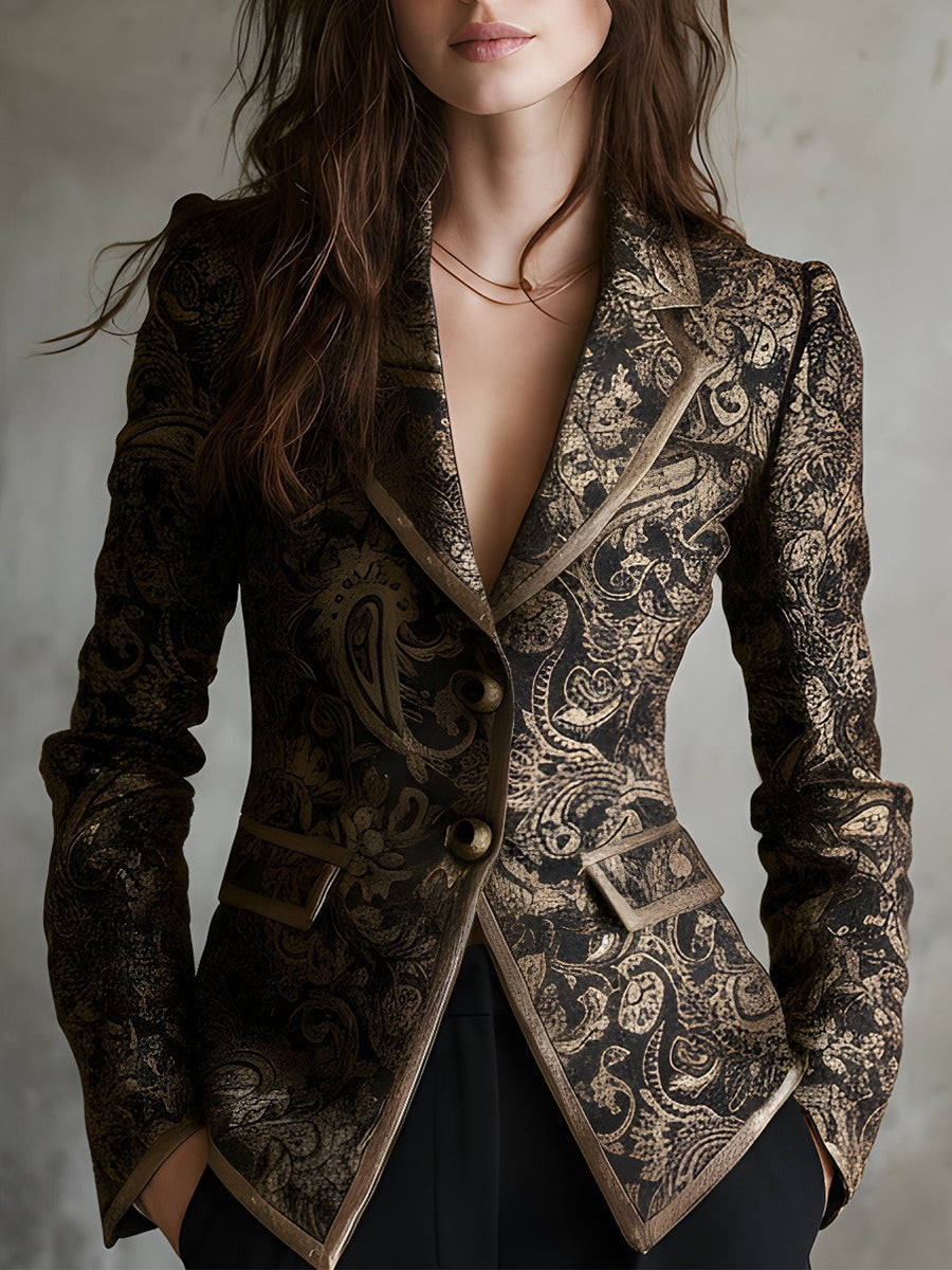 Samarah | Baroque Jacquard Jacket