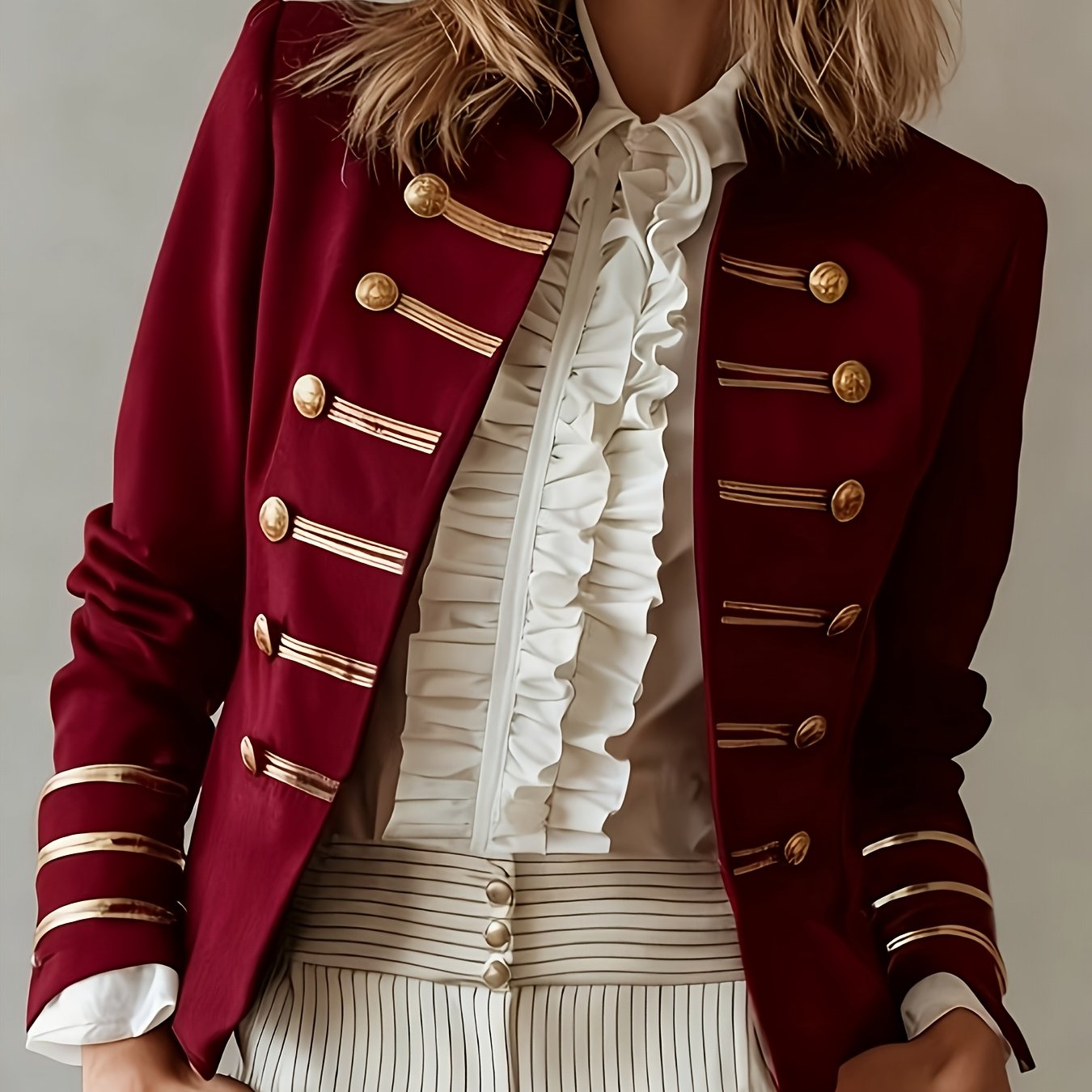 Acacia | Timeless Military-Inspired Blazer