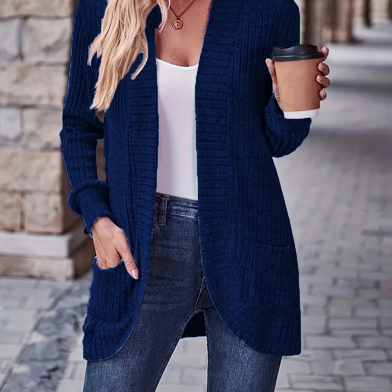 Brooke | Ribbed Long Sleeve Top
