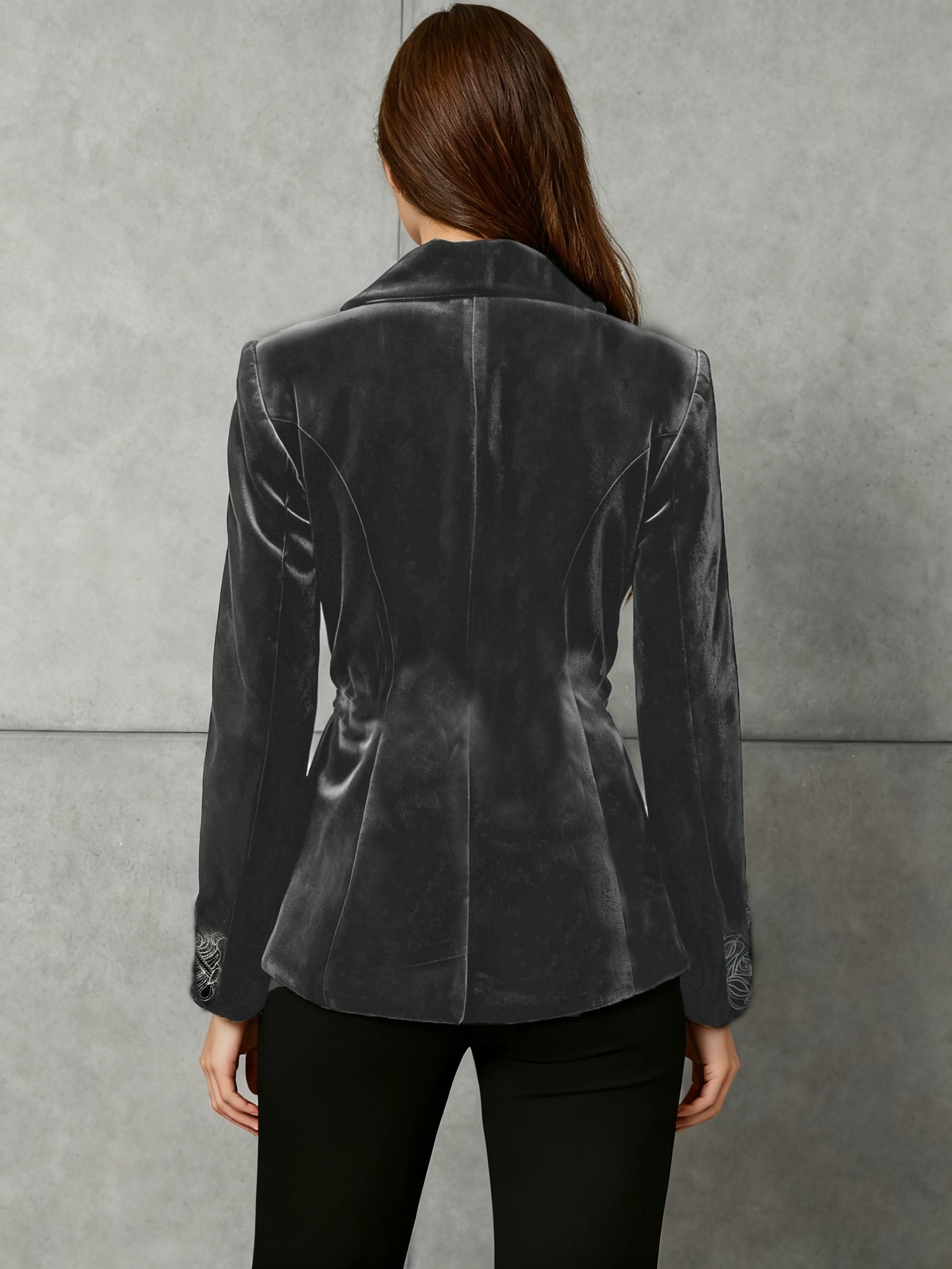 Ashlyn | Artistic Embroidery Tailored Blazer