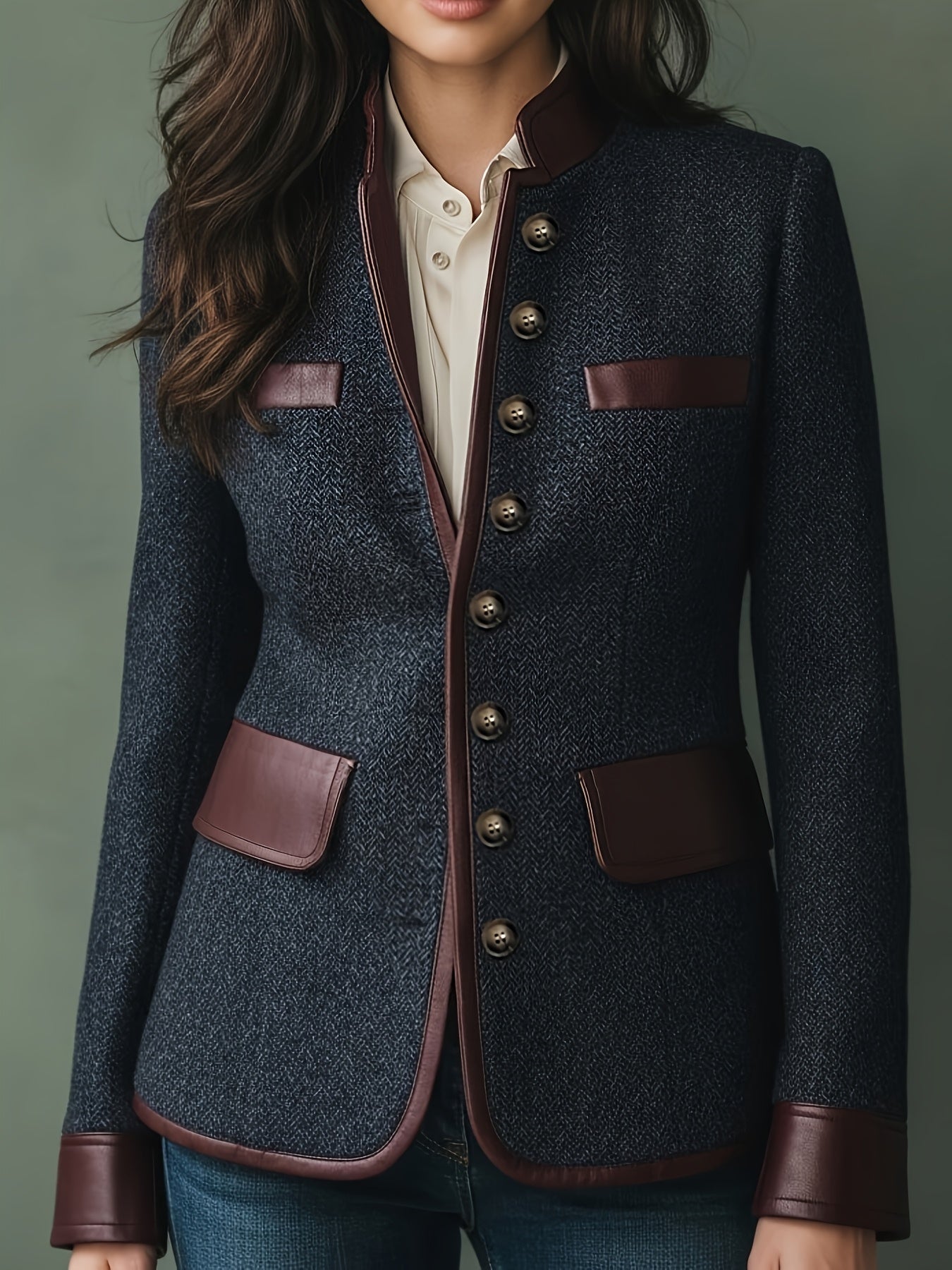 Cadence | Classic Camel Tailored Blazer