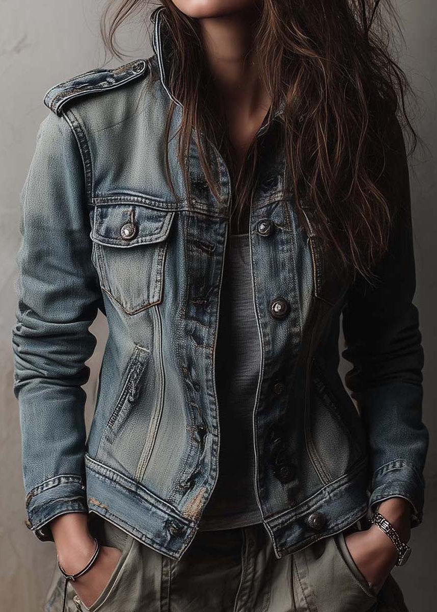 Ottilie | Classic Washed Denim Jacket