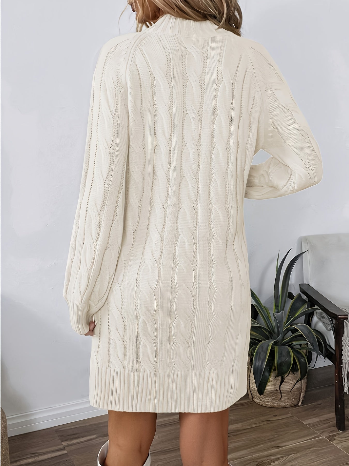 Nora | Twist Knit Sweater Dress