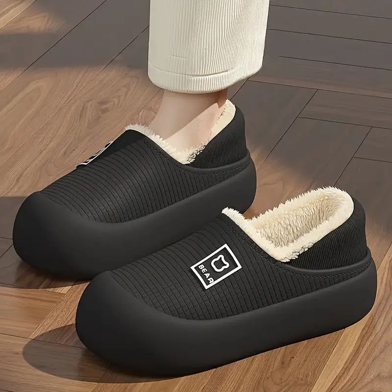 Monica |  Fleece Lined Winter Slippers