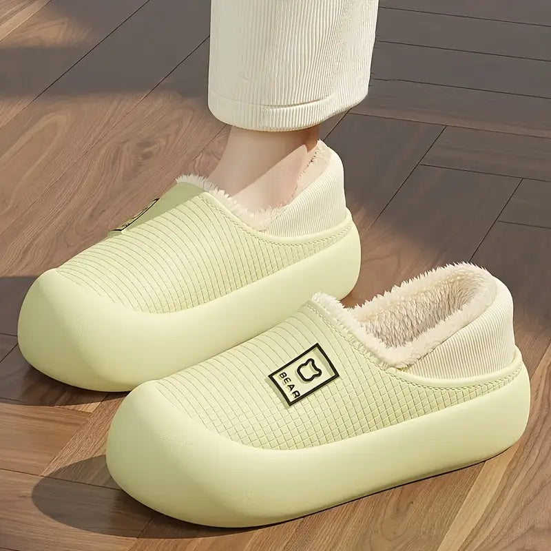 Monica |  Fleece Lined Winter Slippers