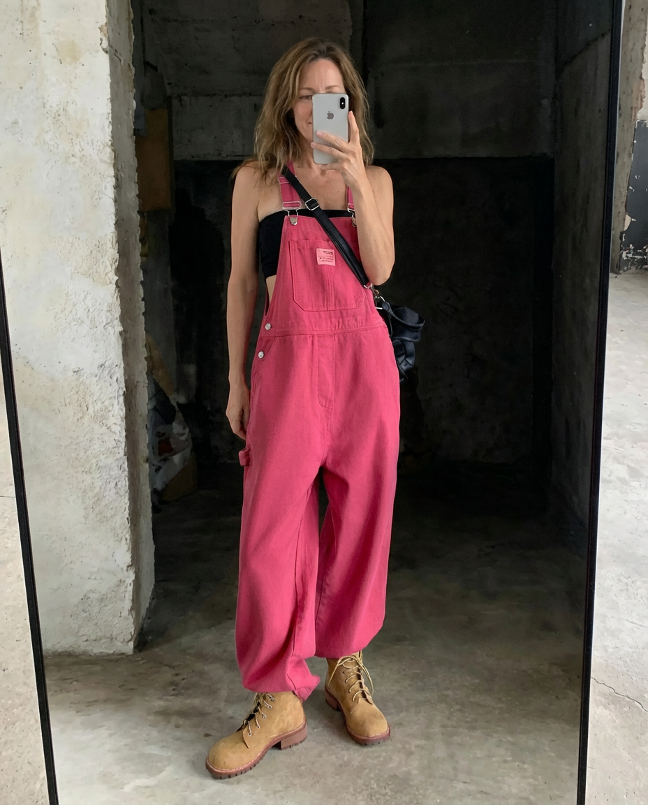 Chloe™ | Wide Leg Bib Overalls
