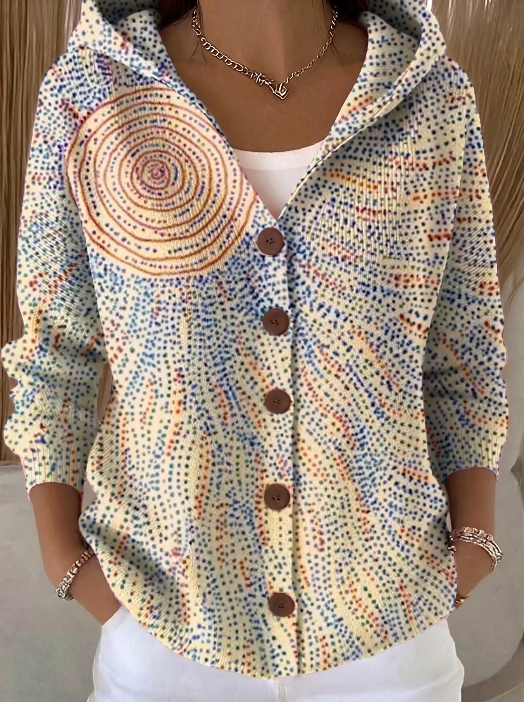 Fawn |  Elegant Soft Cardigan