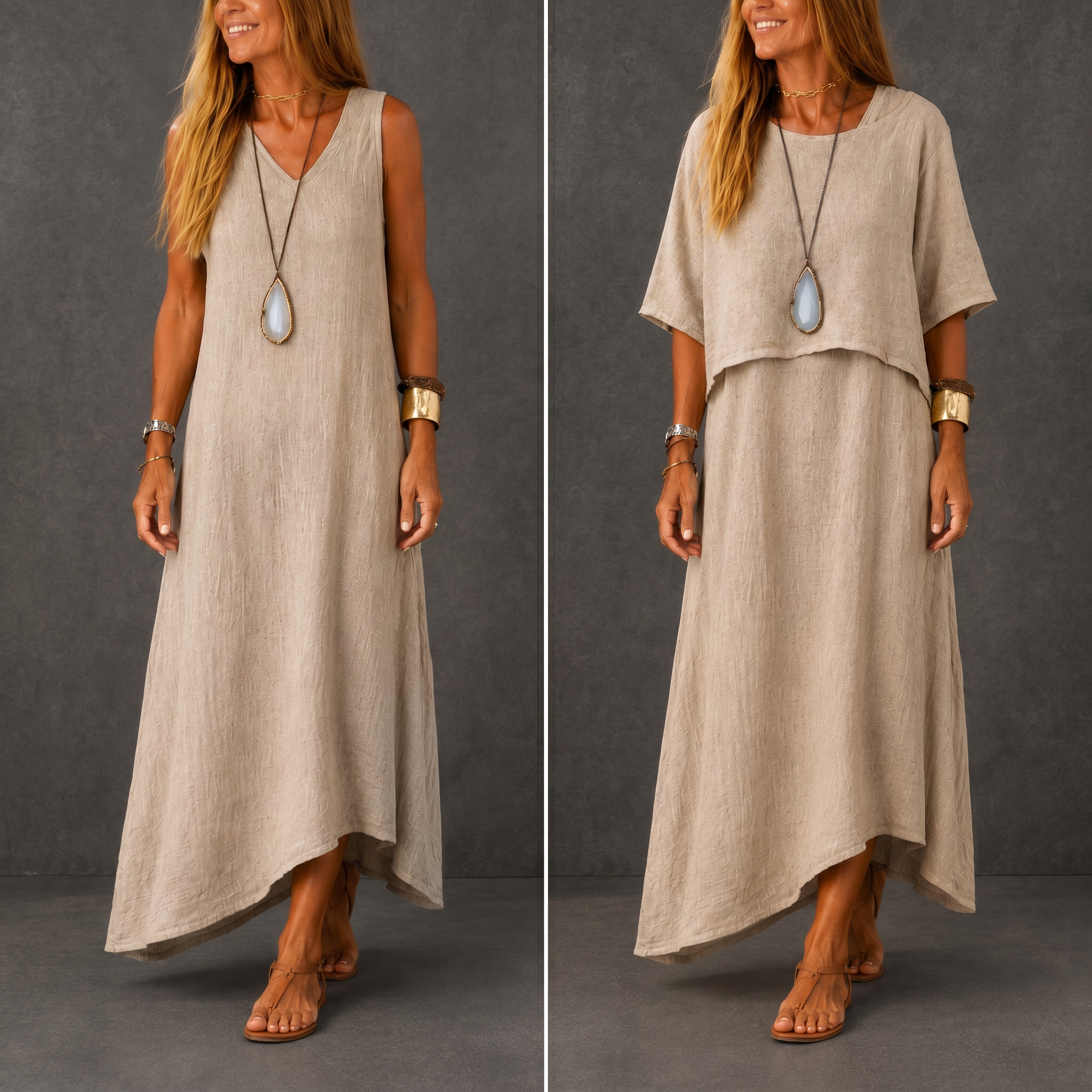 Novah | Elegant Autumn Dress With Top