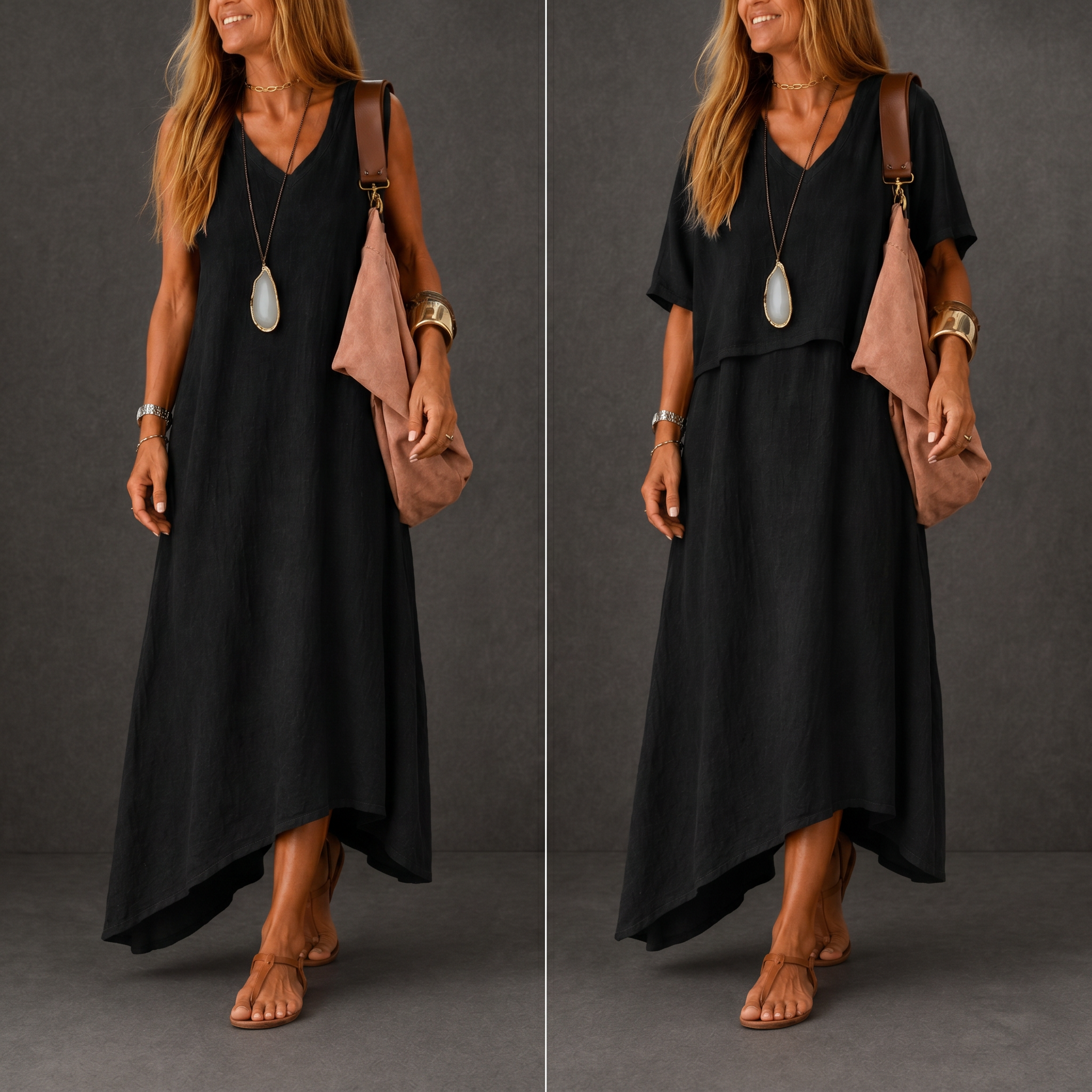 Novah | Elegant Autumn Dress With Top