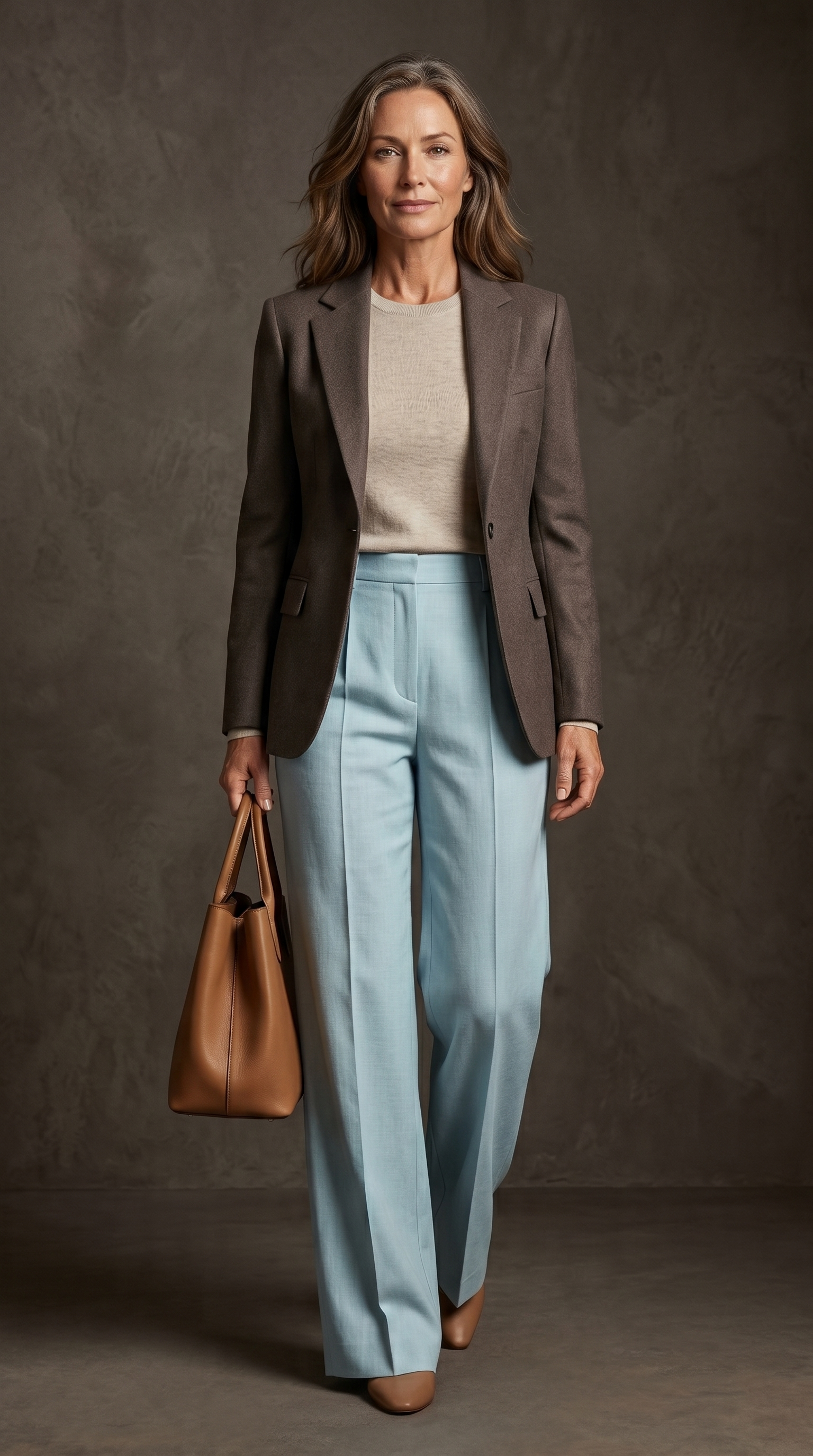 Amber | High-Waist Wide-Leg Trousers