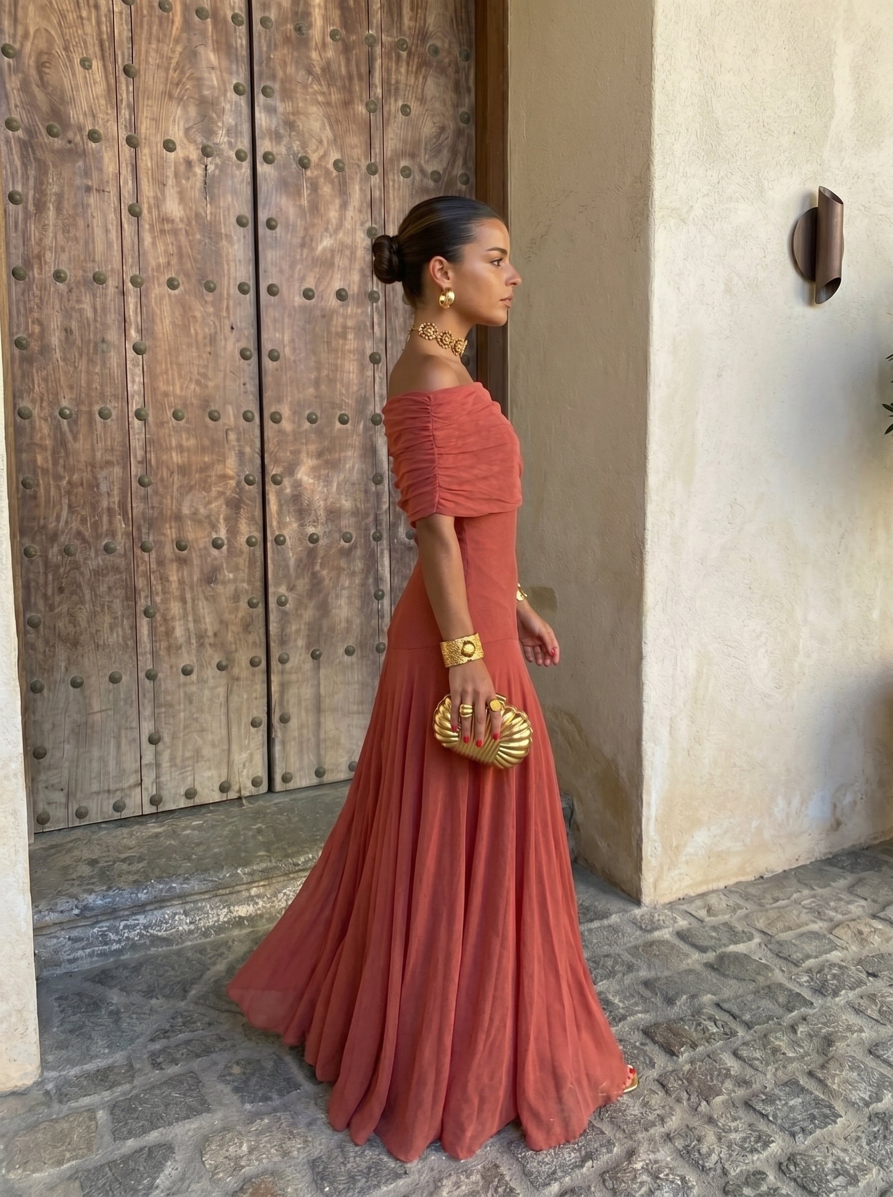 Lark | Elegant One-Shoulder Maxi Dress